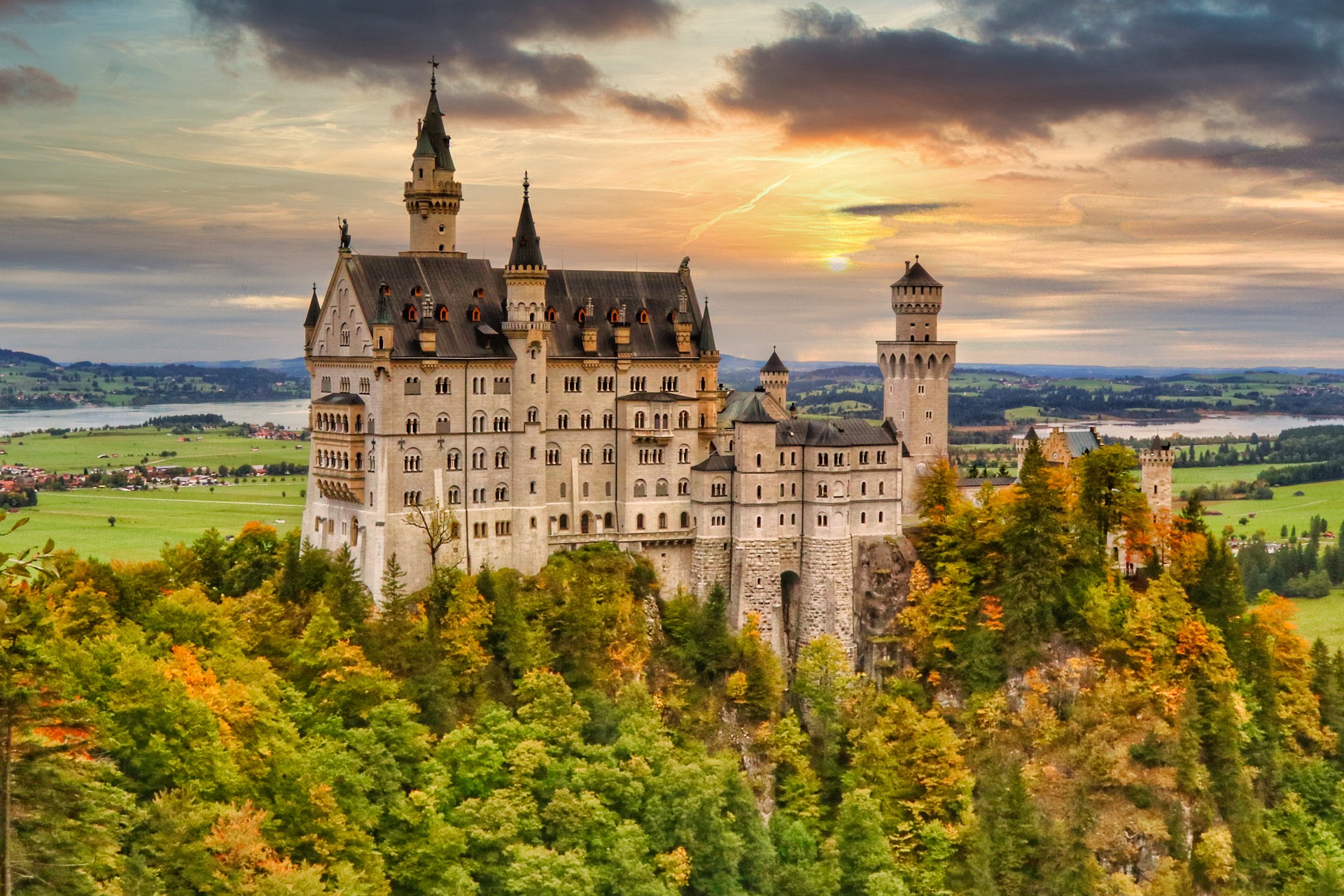 Mittelalterliche Burg in Deutschland